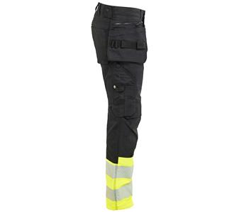 113011499933 Blaklader High Vis Hose Stretch schwarz gelb_2.jpg